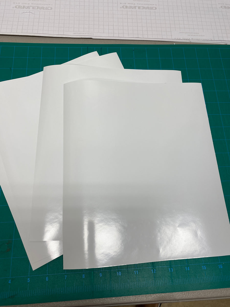 CLEARANCE Gloss White Vinyl Permanent Adhesive End Cuts, Scraps – MY VINYL  CUT