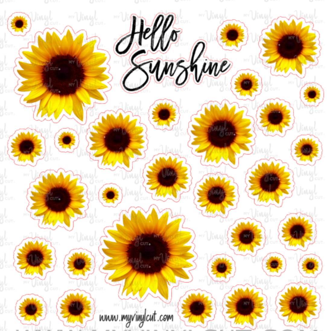 Sunflower Sticker Sheet