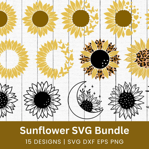 Sunflower SVG Bundle