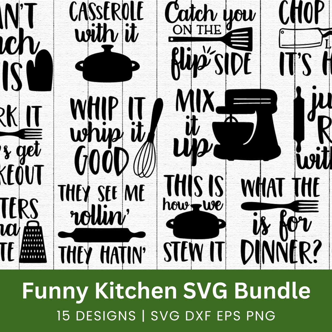 Kitchen SVG Bundle