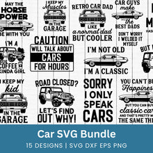 Load image into Gallery viewer, Car Lover SVG Bundle