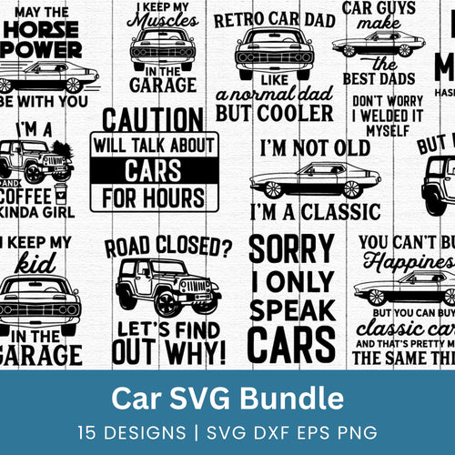 Car Lover SVG Bundle