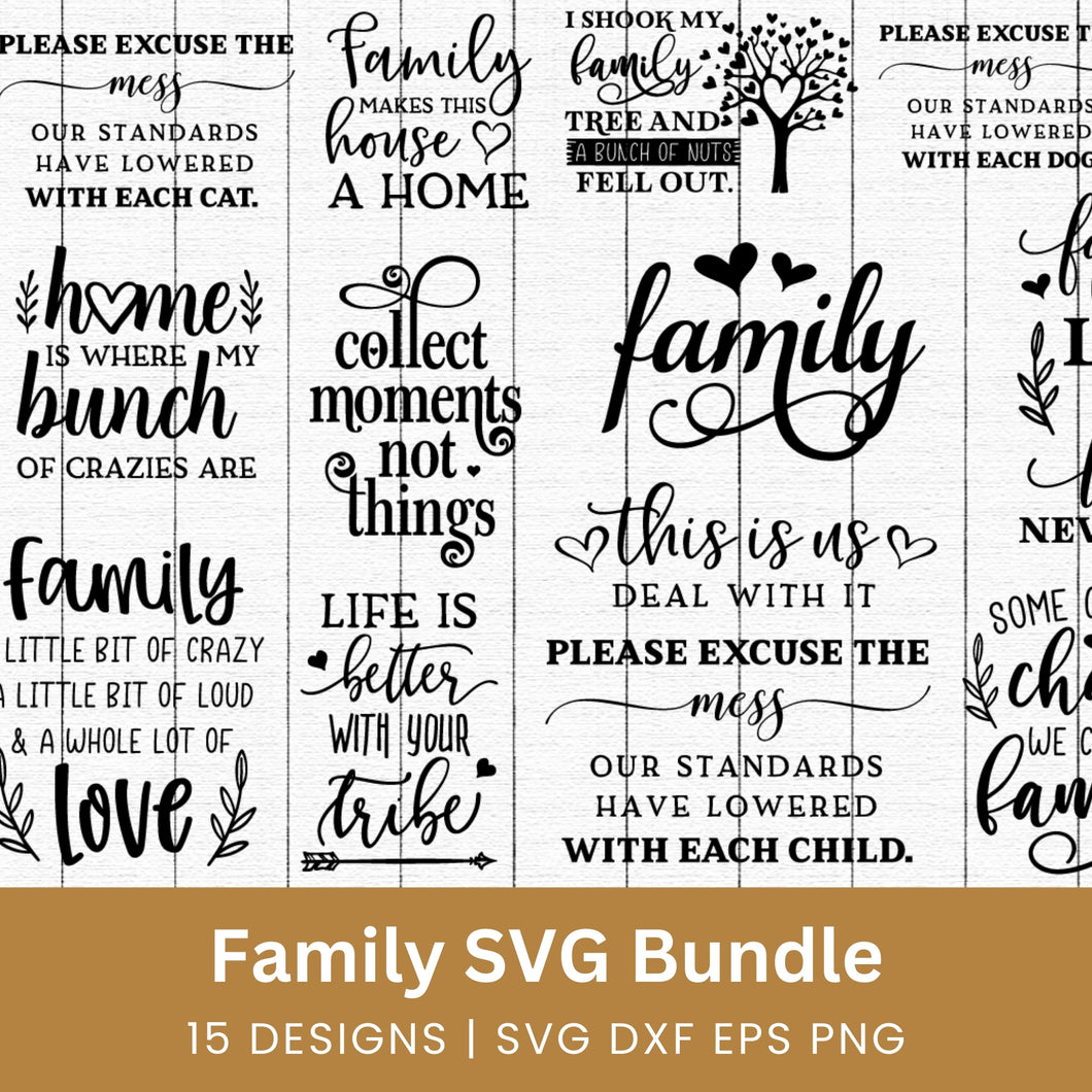 Family SVG Bundle