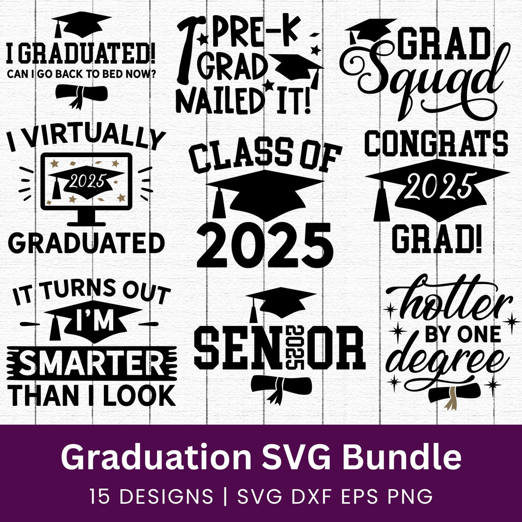 Graduation SVG Bundle