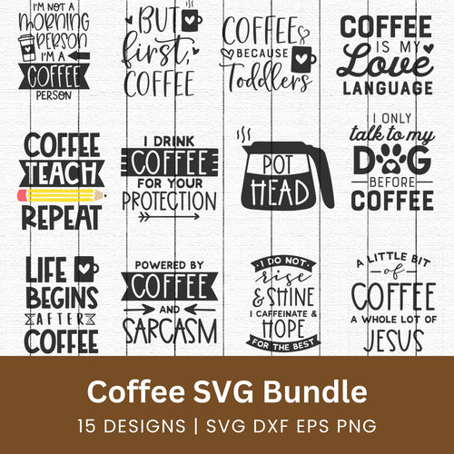 Coffee SVG Bundle