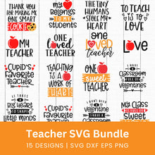 Load image into Gallery viewer, Teacher SVG Bundle
