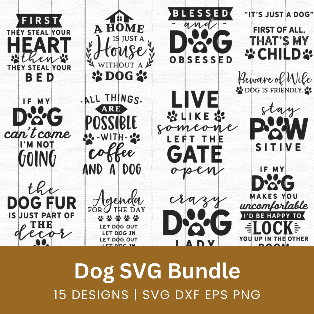 Dog SVG Bundle