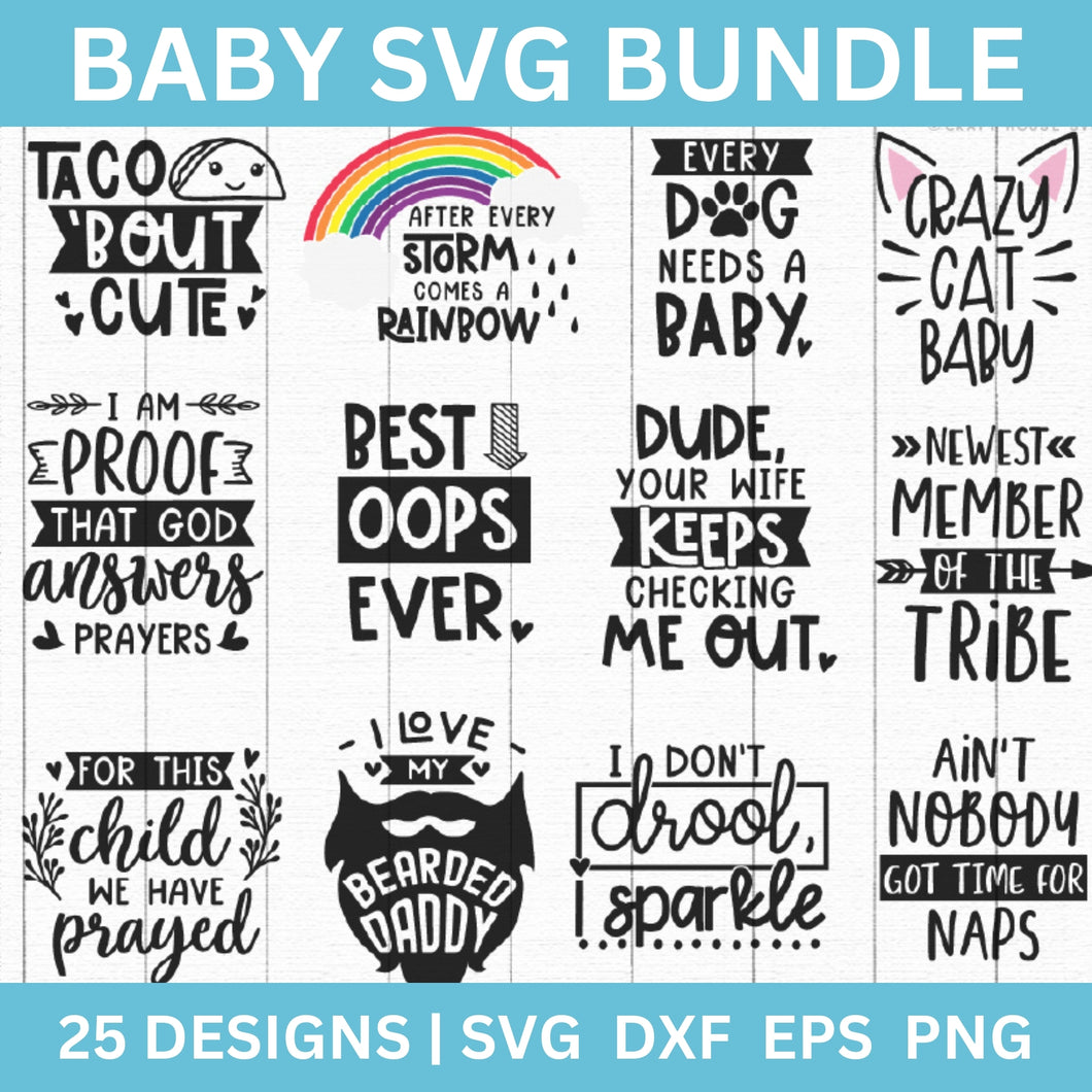Baby SVG Bundle