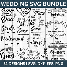 Load image into Gallery viewer, Wedding SVG Bundle