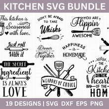 Load image into Gallery viewer, Kitchen SVG Bundle