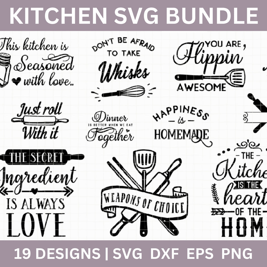 Kitchen SVG Bundle