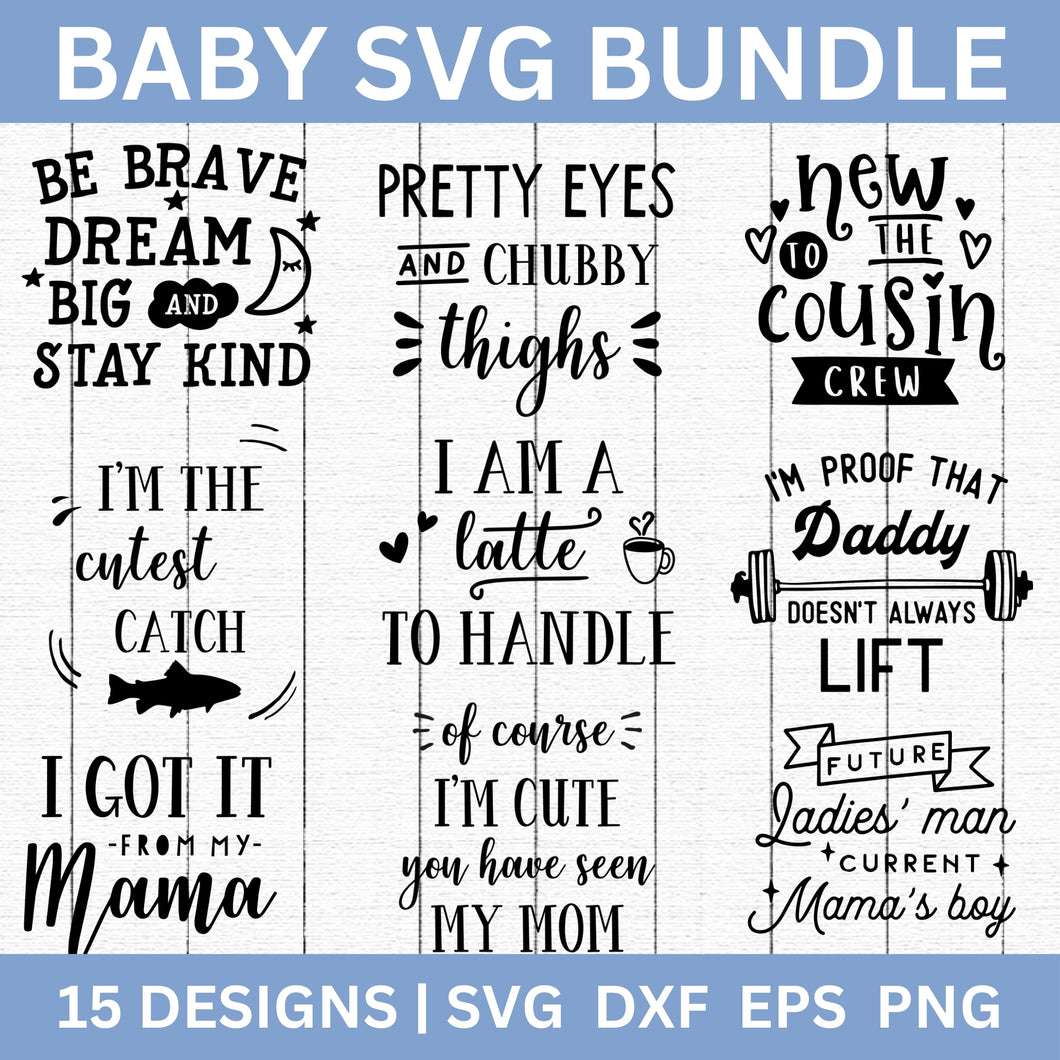 Baby SVG Bundle