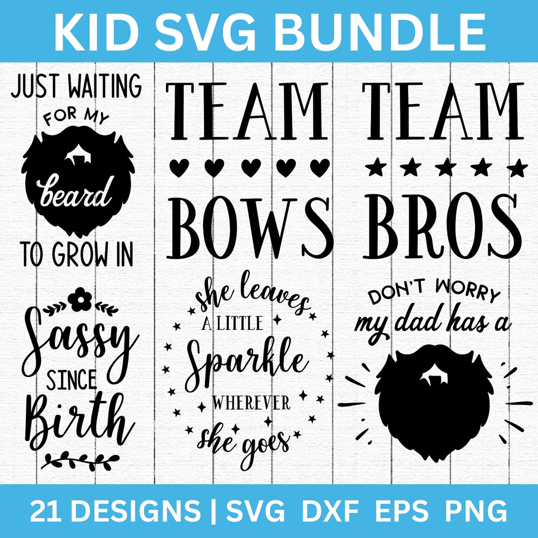Kid SVG Bundle