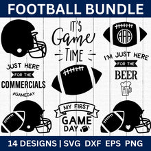 Load image into Gallery viewer, Football SVG Bundle