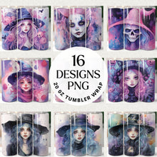 Load image into Gallery viewer, Pastel Halloween Tumbler Wrap Digital Download