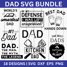 Load image into Gallery viewer, Dad SVG Bundle