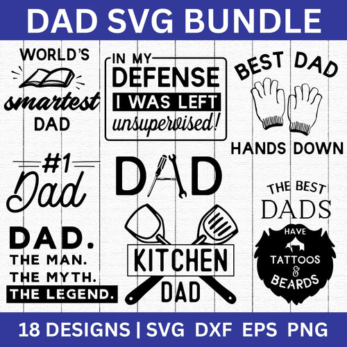 Dad SVG Bundle