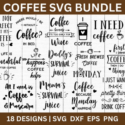 Coffee SVG Bundle