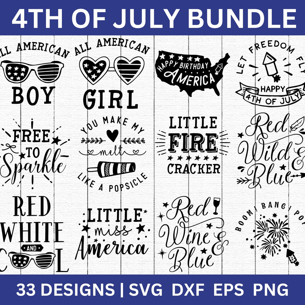 4th of July SVG Bundle