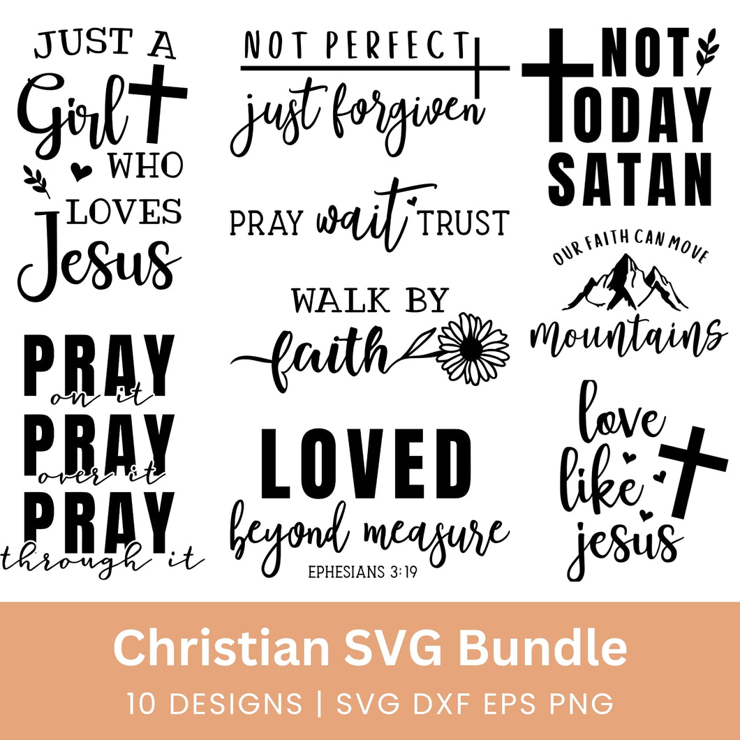 Christian SVG Bundle