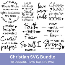 Load image into Gallery viewer, Christian SVG Bundle