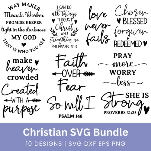 Christian SVG Bundle