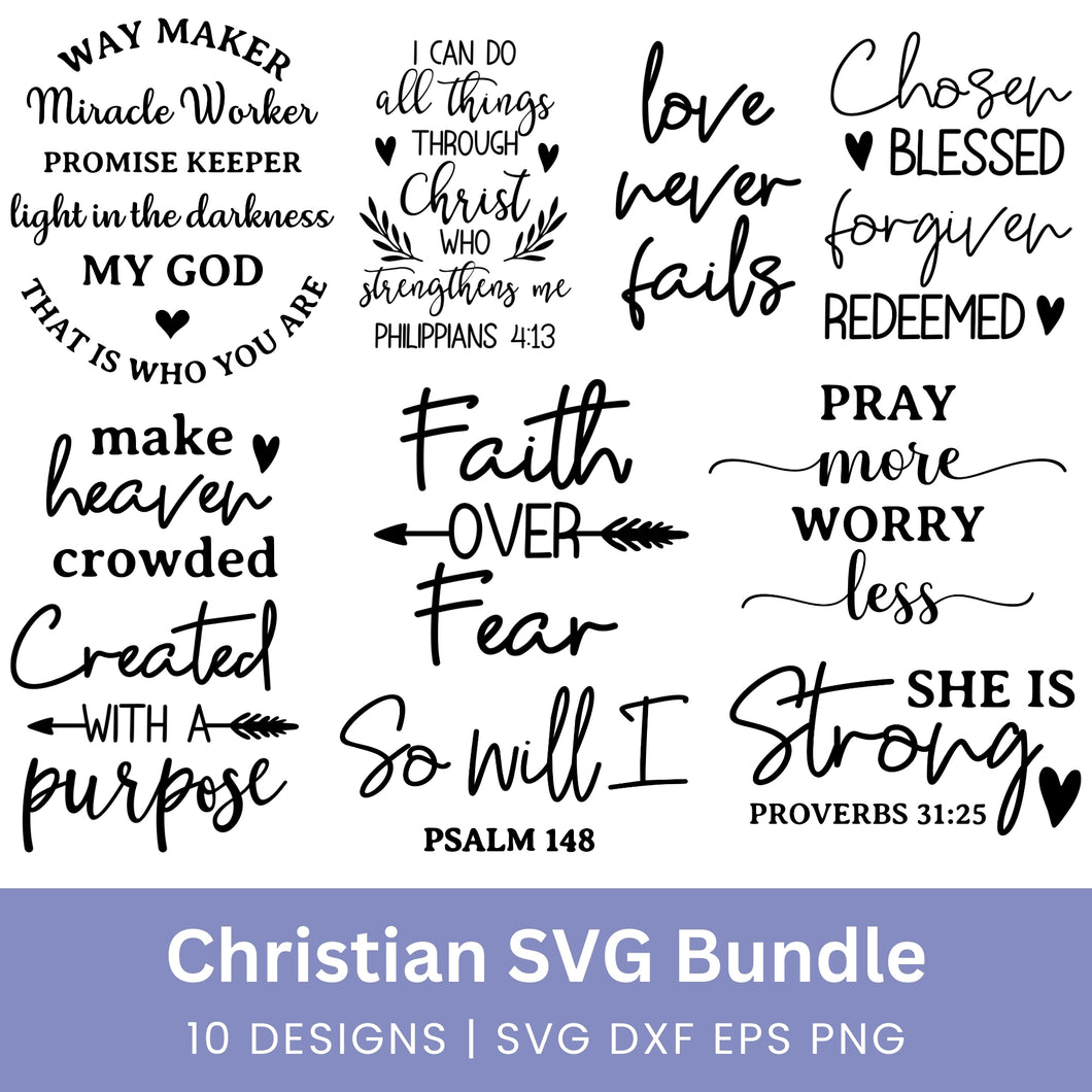 Christian SVG Bundle