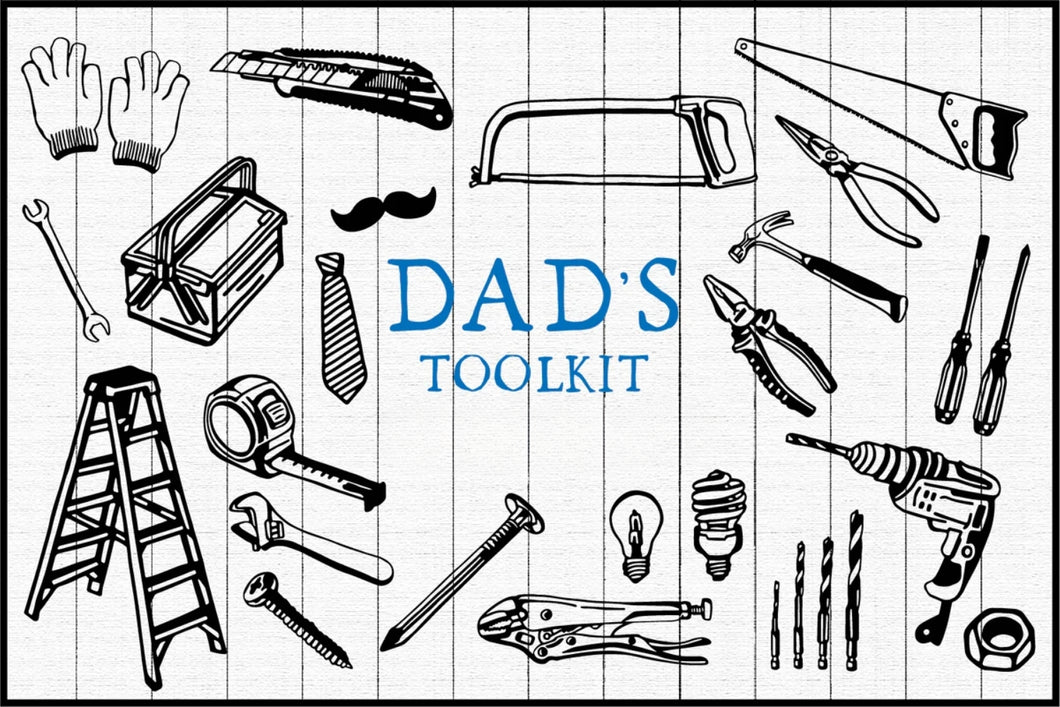 Dad Toolkit Illustration SVG Bundle