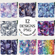 Load image into Gallery viewer, Crystal 20 oz Tumbler Wrap Bundle Digital Download