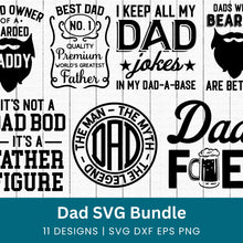 Load image into Gallery viewer, Dad SVG Bundle