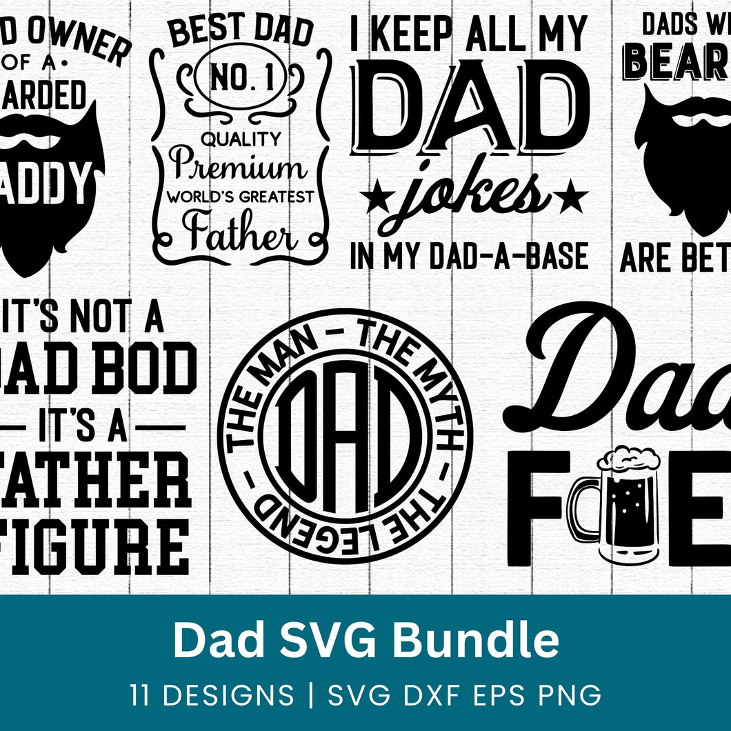 Dad SVG Bundle