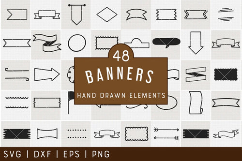 Banners Illustration SVG Bundle