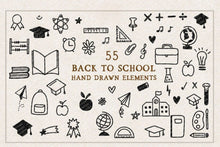 Load image into Gallery viewer, Back to School Illustration SVG Bundle