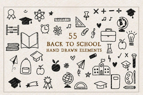 Back to School Illustration SVG Bundle