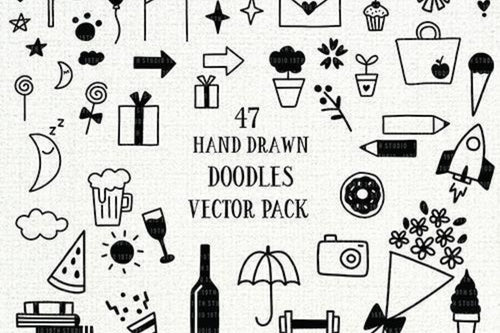 Doodles Illustration SVG Bundle