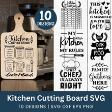 Load image into Gallery viewer, Cutting Board SVG Bundle