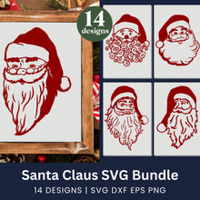 Load image into Gallery viewer, Santa Claus SVG Bundle