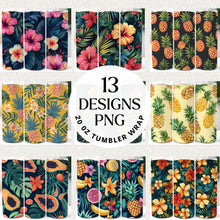 Load image into Gallery viewer, Tropical 20 oz Tumbler Bundle Digital Download