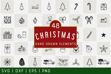 Load image into Gallery viewer, Christmas Illustration SVG Bundle