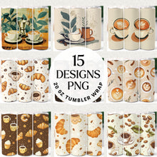 Load image into Gallery viewer, Coffee 20 oz Tumbler Bundle Digital Download