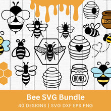 Load image into Gallery viewer, Bee SVG Bundle
