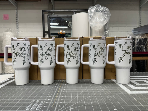 Drinkware 40 oz Tumbler Sublimated Design