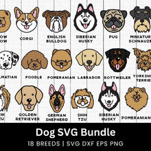 Load image into Gallery viewer, Dog SVG Bundle