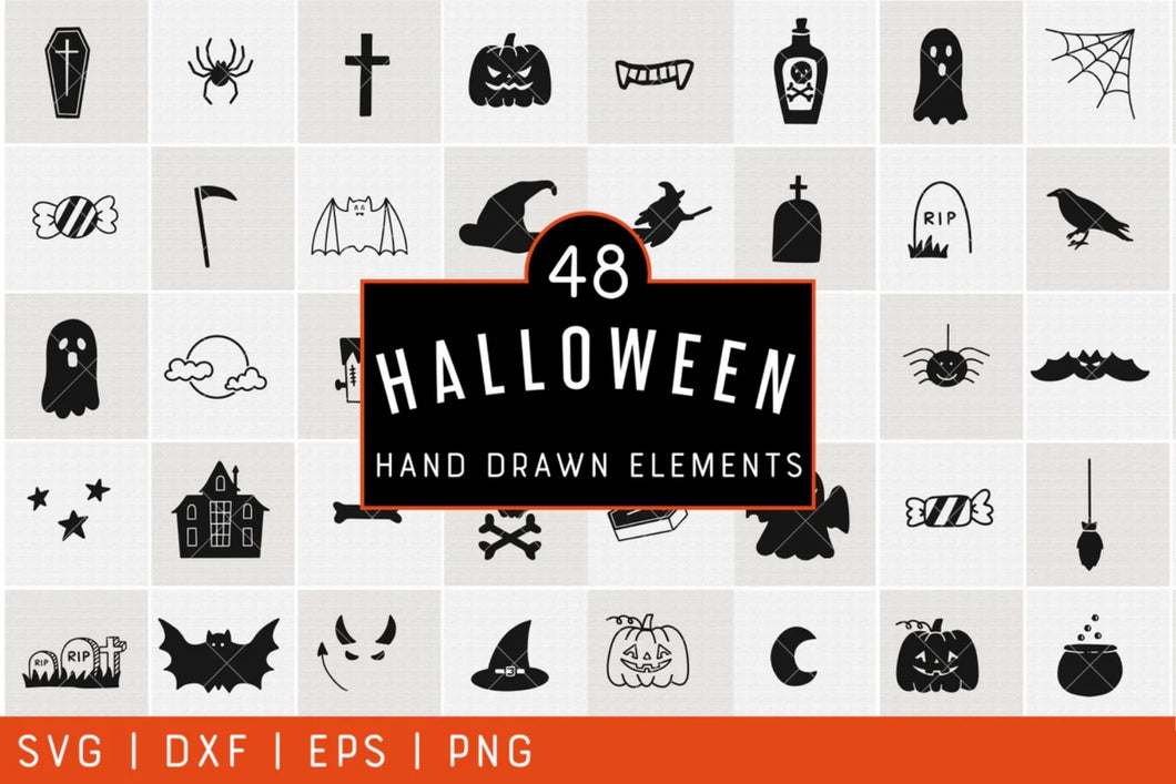 Halloween Illustration SVG Bundle