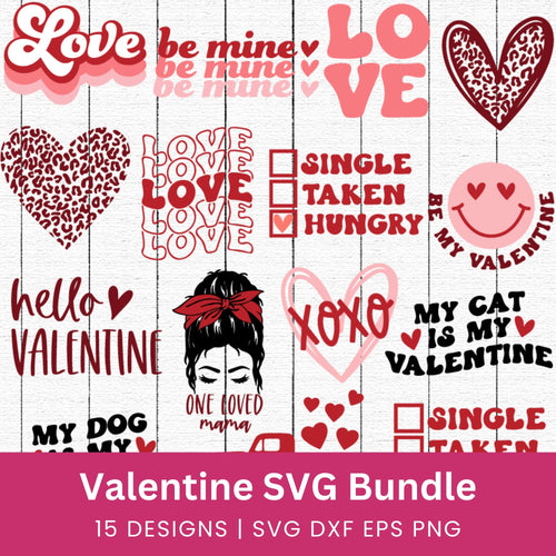 Valentines SVG Bundle