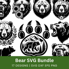 Load image into Gallery viewer, Bear SVG Bundle