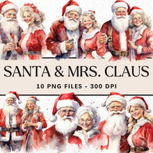 Load image into Gallery viewer, Santa and Mrs. Claus Sublimation Bundle