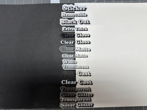 Sticker | 79M | Girl with Dark Skin | Waterproof Vinyl Sticker | White | Clear | Permanent | Removable | Window Cling | Glitter | Holographic