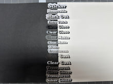 Load image into Gallery viewer, Sticker | 75F | SLAY | Waterproof Vinyl Sticker | White | Clear | Permanent | Removable | Window Cling | Glitter | Holographic