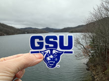 Load image into Gallery viewer, Sticker | GSU College Logo | Waterproof Vinyl Sticker | Permanent (gsu_e)